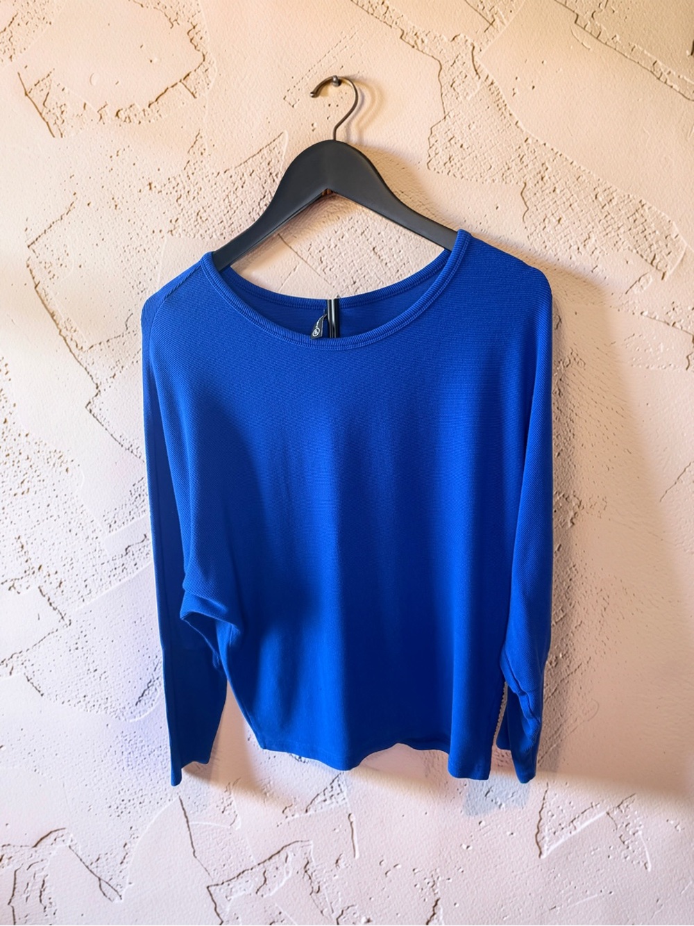 Women's Long-Sleeve Crewneck Top - Royal Blue